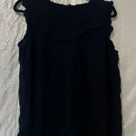 Torrid NWT  Deep Black Eyelet Sleeveless Top Size 00/10 Photo 0
