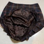 CAbi  Plaid Women's Skirt in Blue and Brown. Photo 3