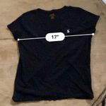 Ralph Lauren Polo  Women’s Sz M Polo Black Jersey V Neck‎ Tee Photo 11