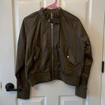 Free People Midnight Satin bomber jacket Photo 4