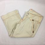 True Religion Tan Sammy Big T Capri Crop Pants 27 Photo 4