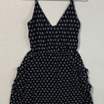 Foster Grant  Black and Gray Patterned Mini Dress Photo 0