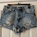 superdown by Revolve Distressed Ripped Denim Jeans Cutoff Shorts Size 27” Photo 0