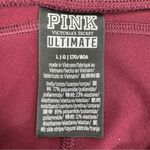 PINK - Victoria's Secret Pink by Victoria’s Secret Stripe Leg Ultimate High Rise Leggings  Maroon Neon‎ Photo 9