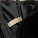 Victoria's Secret Vintage  black satin y2k corset bustier top cinched goth M Photo 2