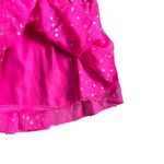 Lilly Pulitzer Swing Sarita Dress Pink Metallic Dots Party Sparkle Size 8 Photo 5