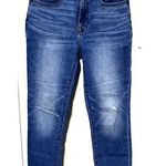 J.Crew Skinny Jeans Women’s 27 9" High Rise raw hem cropped ankle Photo 0