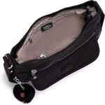 Kipling  Women’s Syro Black Tonal Nylon Shoulder Crossbody Bag Purse Photo 2