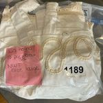 Elegant Cream Jumpsuit with Gold Accents White Size L Photo 9