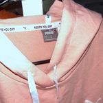 Puma  Pink Cropped Hoodie Size M. EUC Photo 1