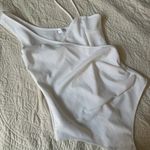 Vestique White Bodysuit Photo 1
