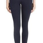 LYSSÉ New Lysse High Waisted Tight Ankle Cotton Leggings Midnight Navy Blue Photo 2