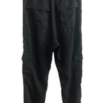 Bella Dahl  Vintage Black Pocket Jogger Pants R12 Photo 2