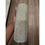 Neiman Marcus Vintage  Evening Bag Silver Beaded  Purse chain‎ strap Photo 7