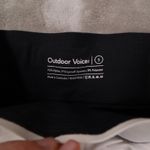 Outdoor Voices  Zoom Black White Colorblock Leggings Women's Small Running Yoga Photo 2