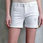 Anthropologie  Pilcro Stet White Denim Shorts 28 Photo 0