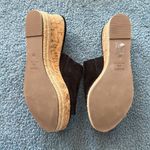 Schutz  new platform cork wedge sandals slides 9.5 suede heel Photo 2