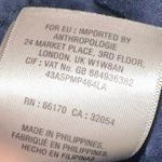 Elevenses  Blue Satin Cargo Jogger Pants Photo 6