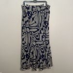 Ashley Stewart  Blue/White Print Skirt Size 18 Photo 2