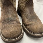 Ariat Fatbaby Cowboy Boots Women’s Western 10015363 Turquoise Heritage Leopard Photo 2