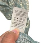 Revolve  Sabrina Musayev NWT Sage Blue Metallic Mark Pants Size XS Photo 7