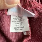 AMERICAN SWEETHEART Women's Size 14 Mauve Elastic Waist Corduroy Pull On Pants Blue Photo 4