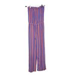 Luli Fama  Play Time Ruffle Strapless Striped Jumpsuit Women's Size X-Small XS Photo 1