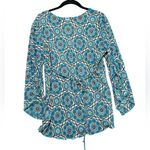 Jordache  Babydoll Sequin Lace Trim Flare Sleeve Fairy WhimsiGoth Size Large Photo 5