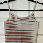 LA Hearts Striped Cropped Knit Tank - Size L Photo 0