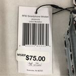 Vera Bradley  RFID Smartphone Wristlet Wallet Cotton in Lisbon Medallion Photo 2