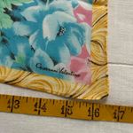 Blue and pink floral print bandana 0184 Photo 1