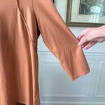 Isaac Mizrahi  Live Caramel Color Square Neck Tshirt M Photo 3