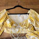 Skylar + Madison  medium new without tags‎ linen blend top Photo 1