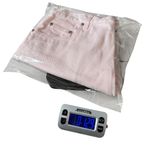 Vintage Womens Halston Jeanswear Pink Denim Jean Shorts High Rise Mom Y2K‎ Sz 10 Photo 7