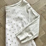 Abercrombie & Fitch Abercrombie Heather Gray & White Sheer Baseball Tee XS Photo 6