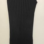 Pink Rose Sleeveless Rib Knit Midi/Maxi Sweater Dress, Black, Size M, NWOT Photo 3