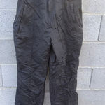 Vintage Sport Essentials Black Snow Bib ski Bib Winter wear Overalls Size Small Photo 2