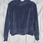 Aerie  Soft Blue Pullover Cropped Sweatshirt Photo 0
