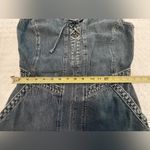 Free People We The Free Blue Denim Amina Jumpsuit size Large, NWOT Photo 7