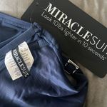 MiracleSuit  Solid Underwire Surplice Bikini Top in Navy,  Size 34 DDD NEW w/Tag Photo 6