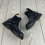 Dr. Martens  Wincox Smooth Leather Buckle Boots EU 37/L 6/M 5 Black $180 Photo 4