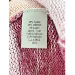 CJ Banks Cardigan Sweater Woman's 2X‎ Plus Hand Embroidered Vintage 3D Flower Pink Size XXL Photo 4