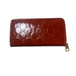 Bebe  Red Zip Around Wallet Photo 3