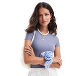 Abercrombie & Fitch Abercrombie seamless bodysuit top short sleeve high crew neck thong essential Photo 3