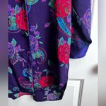 Victoria's Secret Vintage 80s/90s Satin Lounge Jacket Medium Photo 5
