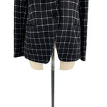 Betabrand  Transcendent Blazer Black‎ Plaid Check Windowpane Size XL Photo 4