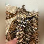 Vintage Equestrian Tapestry Jacket Horse Girl Hounds Button Front XL *Flaw* Photo 10