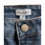 Love, Fire  Women’s Distressed High-Rise light Wash Cropped Ankle Jeans - Size 11 Photo 2