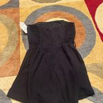 Altar'd State NWT Altar’d State Black Strapless Romper Jumpsuit Smocked Size XS Photo 5