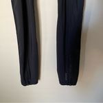 Athleta Black Ultimate Run 7/8 Tight Mesh Ankle Zip Leggings Photo 7